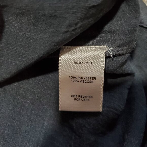 John Mark Colorful Abstract Embroidered Long Tunic Shirt - Small - Picture 7 of 8